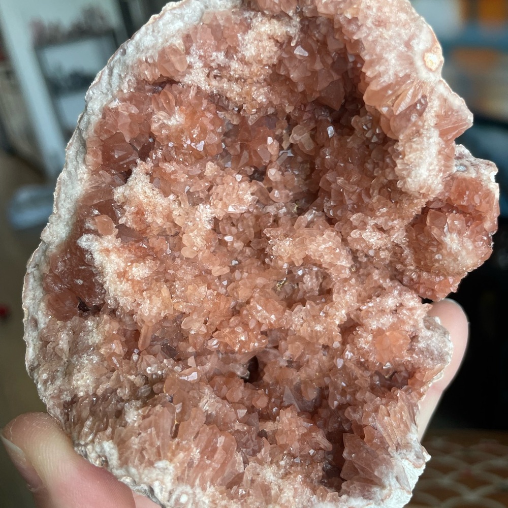 Pink Amethyst Geode